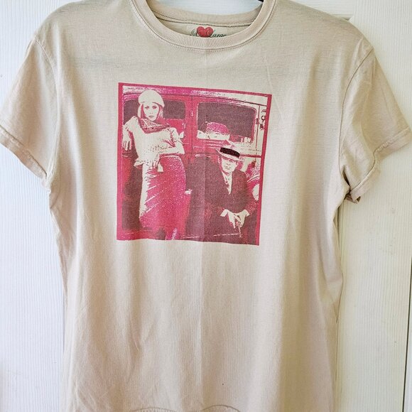 Bonnie and Clyde vintage t with long sleeve-tee to match - Picture 1 of 2